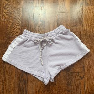 American Eagle purply-gray shorts